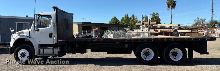 image for item EC8075 2012 Freightliner M2 Class flatbed truck
