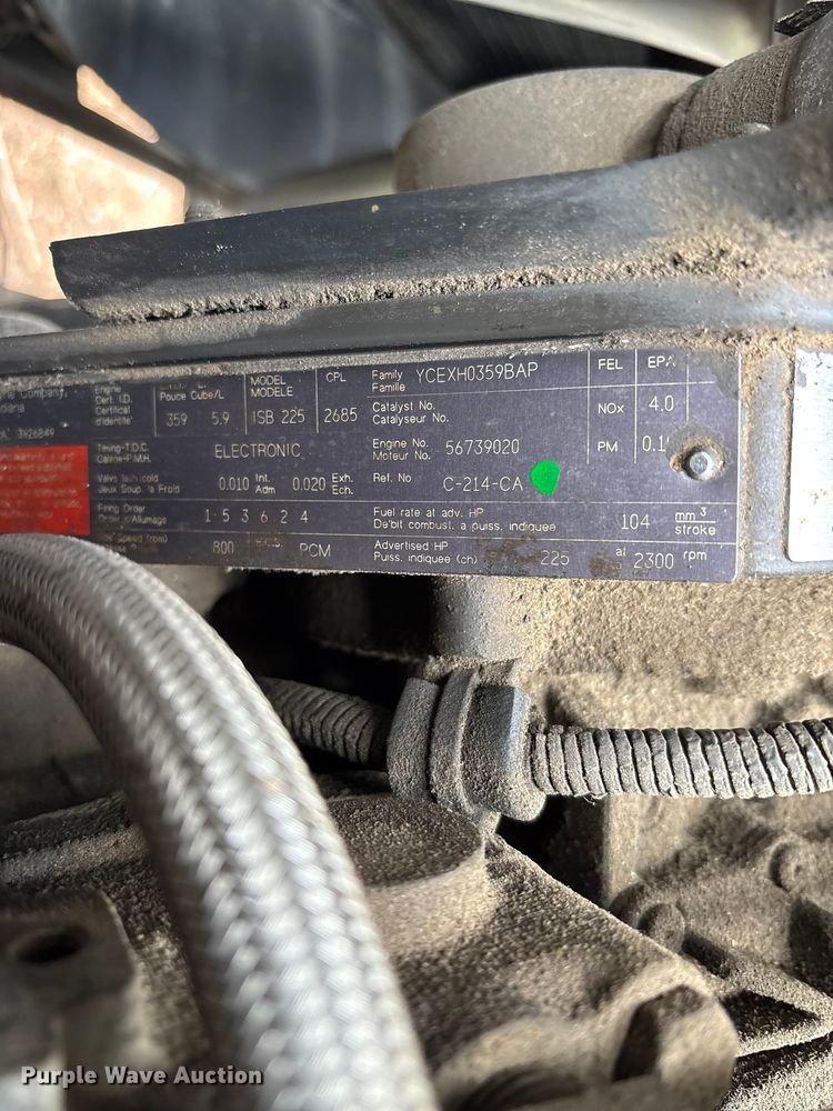 image for item EC8089 2000 Ford F750 Super Duty Ext. Cab forestry bucket truck