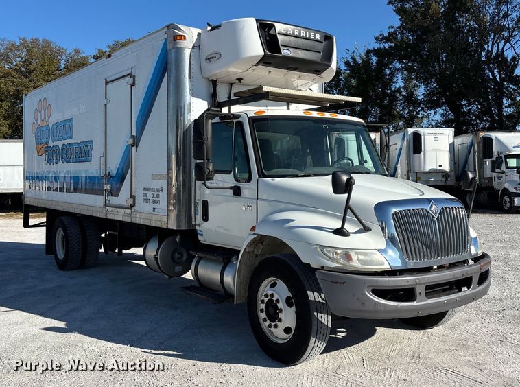 image for item ED2278 2007 International 4300 refrigerated delivery truck