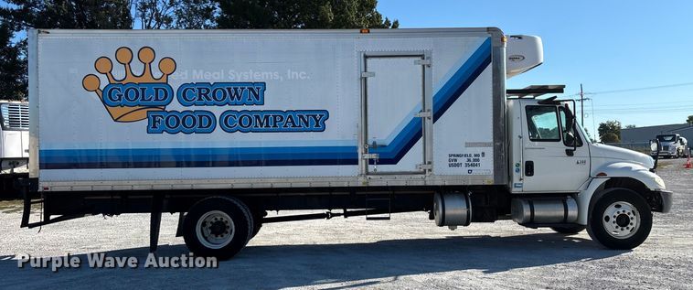 image for item ED2278 2007 International 4300 refrigerated delivery truck