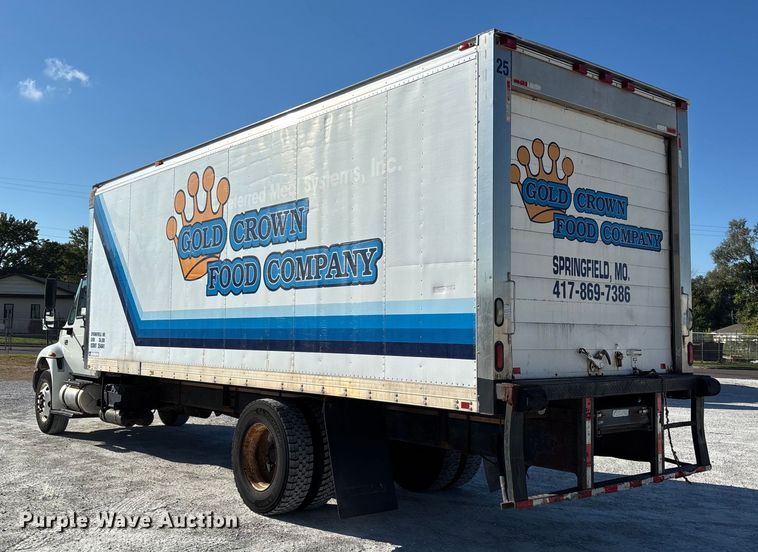 image for item ED2278 2007 International 4300 refrigerated delivery truck