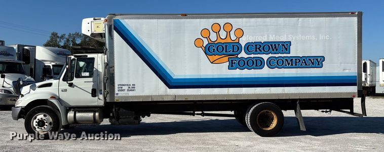 image for item ED2278 2007 International 4300 refrigerated delivery truck