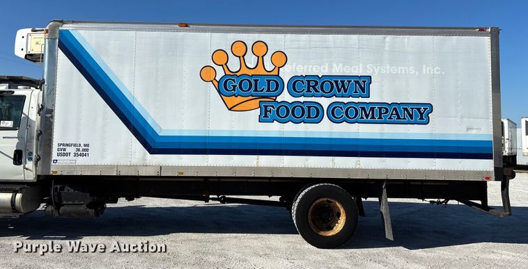 image for item ED2278 2007 International 4300 refrigerated delivery truck