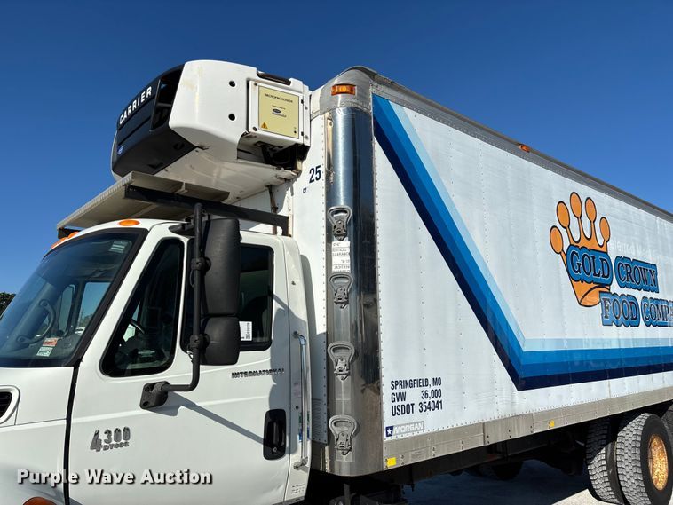 image for item ED2278 2007 International 4300 refrigerated delivery truck
