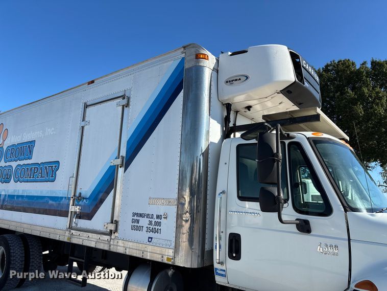 image for item ED2278 2007 International 4300 refrigerated delivery truck