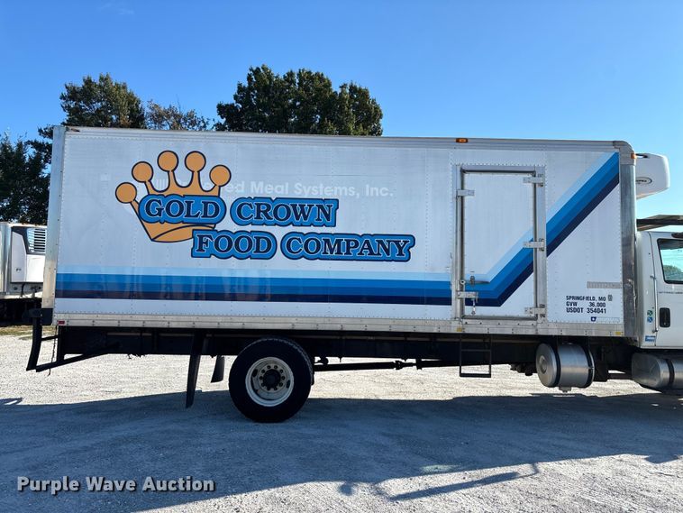 image for item ED2278 2007 International 4300 refrigerated delivery truck