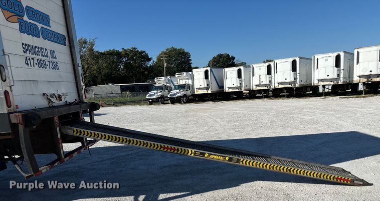 image for item ED2278 2007 International 4300 refrigerated delivery truck