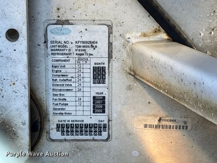 image for item ED2278 2007 International 4300 refrigerated delivery truck