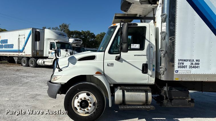 image for item ED2278 2007 International 4300 refrigerated delivery truck