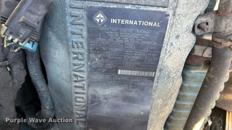 image for item ED2278 2007 International 4300 refrigerated delivery truck