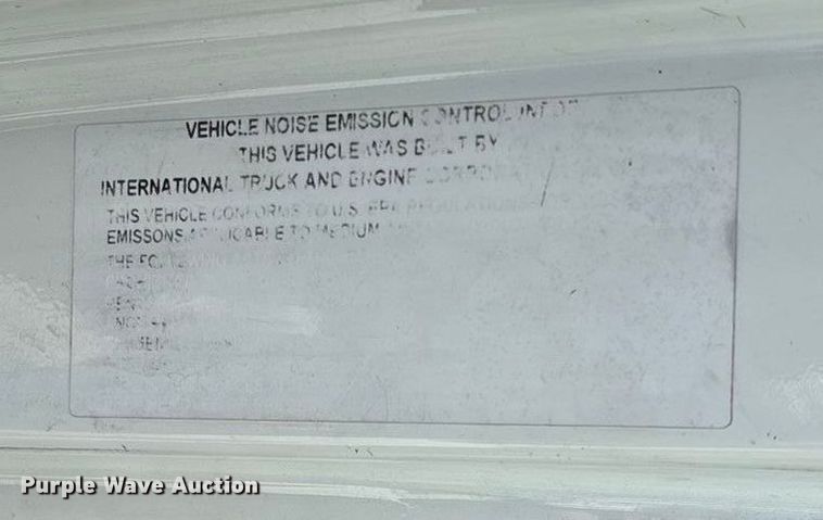 image for item ED2278 2007 International 4300 refrigerated delivery truck