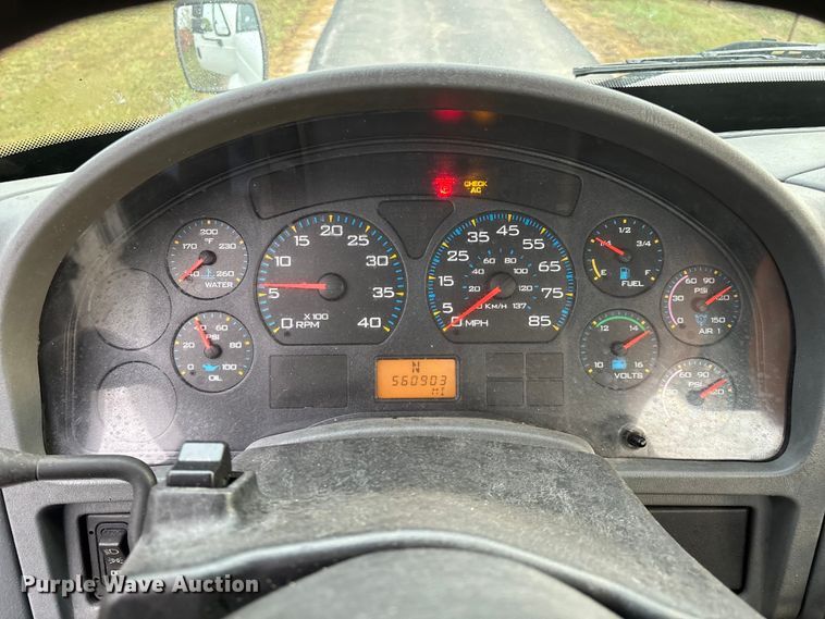 image for item ED2292 2007 International 8600 semi truck