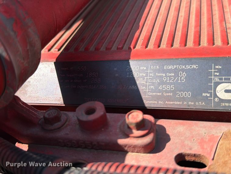 image for item ED5958 2016 Peterbilt 389 semi truck