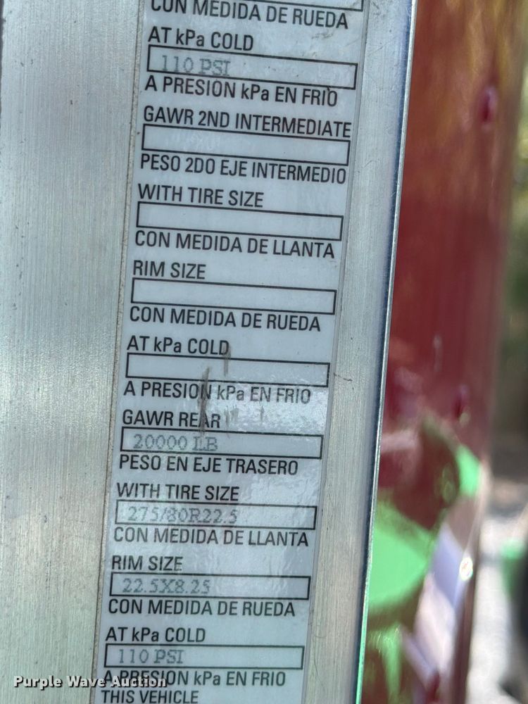 image for item ED5959 2020 Kenworth T800 semi truck