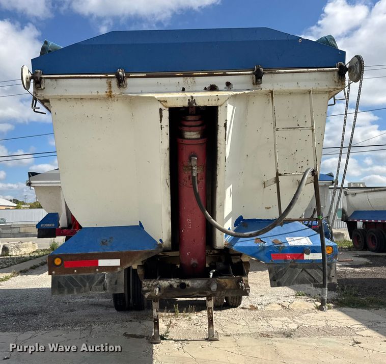 image for item EF2227 1994 Hilbilt end dump trailer