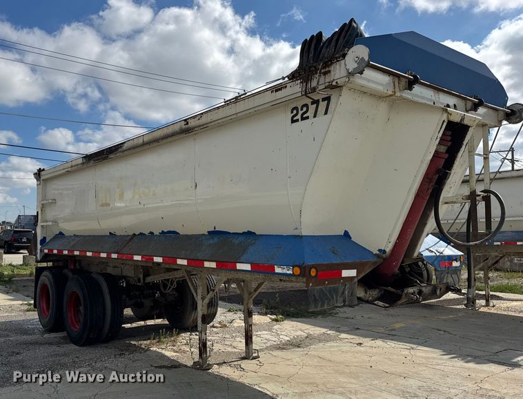 image for item EF2227 1994 Hilbilt end dump trailer