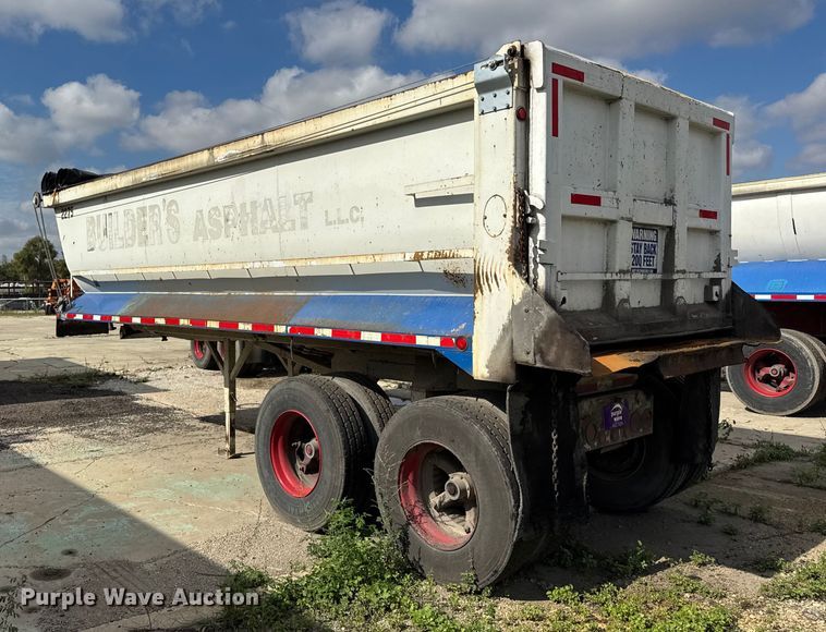 image for item EF2228 1993 Hillbilt end dump trailer