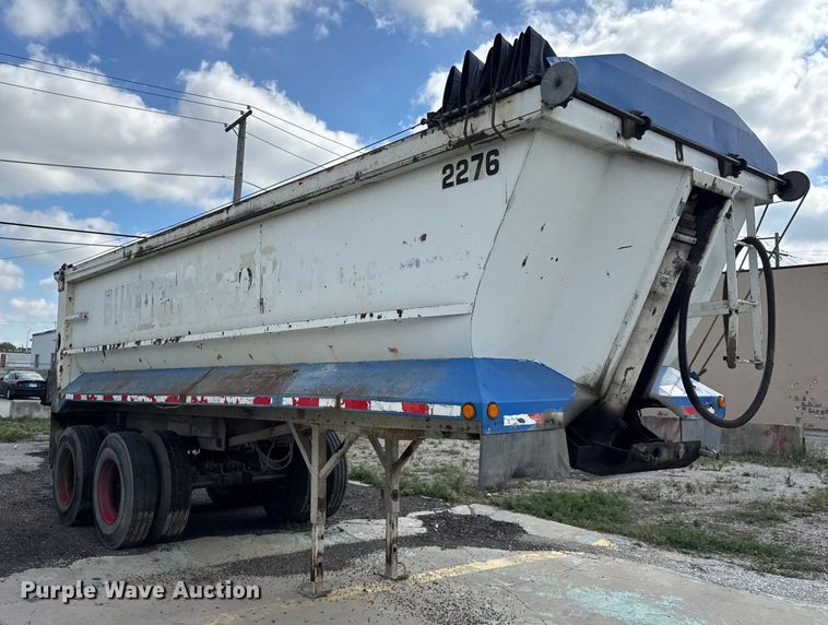 image for item EF2229 1993 Hilbilt end dump trailer