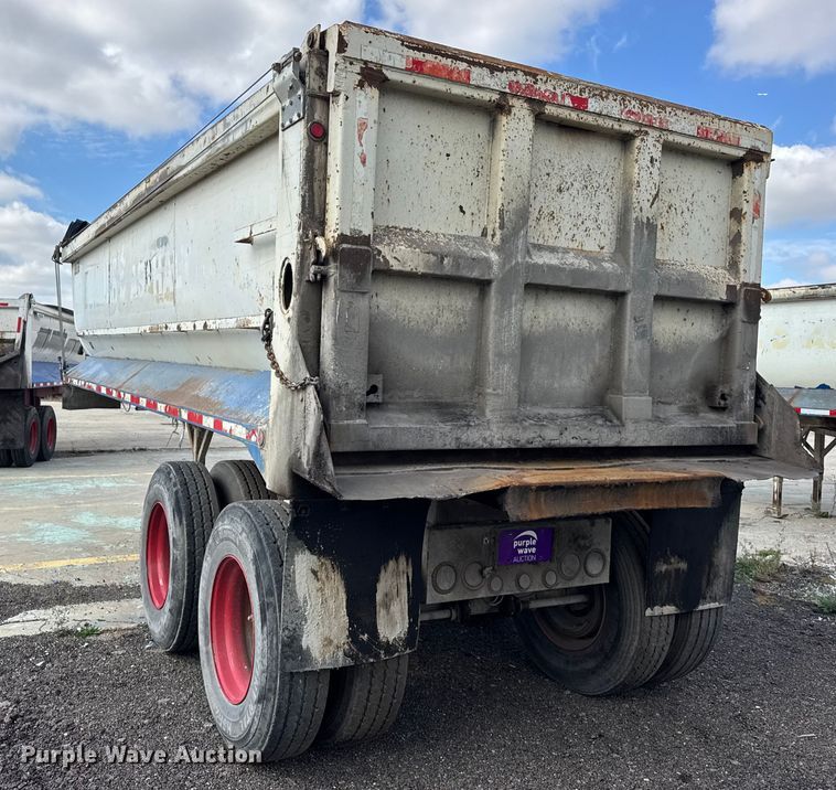 image for item EF2229 1993 Hilbilt end dump trailer