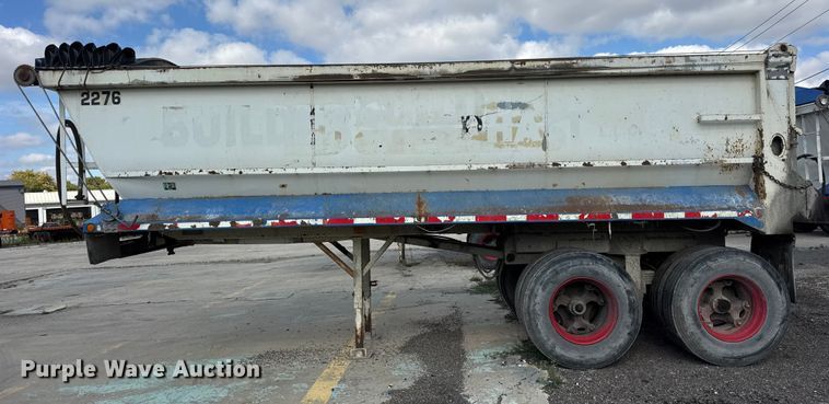 image for item EF2229 1993 Hilbilt end dump trailer