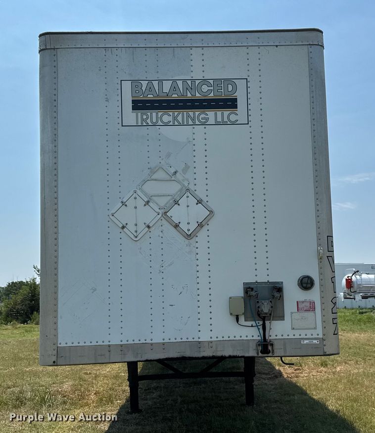 image for item EG6098 2010 Wabash dry van trailer