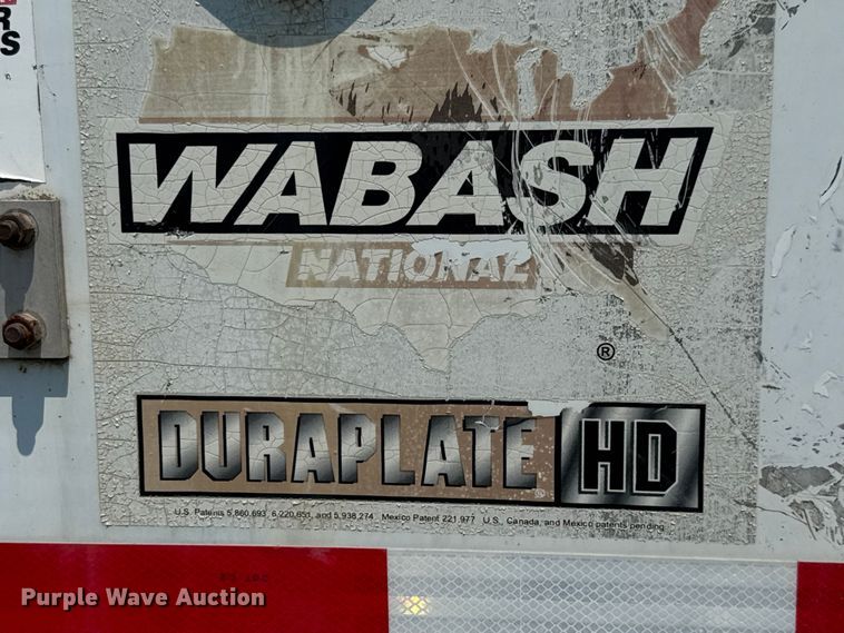 image for item EG6098 2010 Wabash dry van trailer