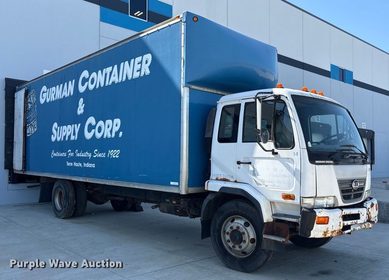 image for item EM6050 2006 Nissan UD2600 box truck