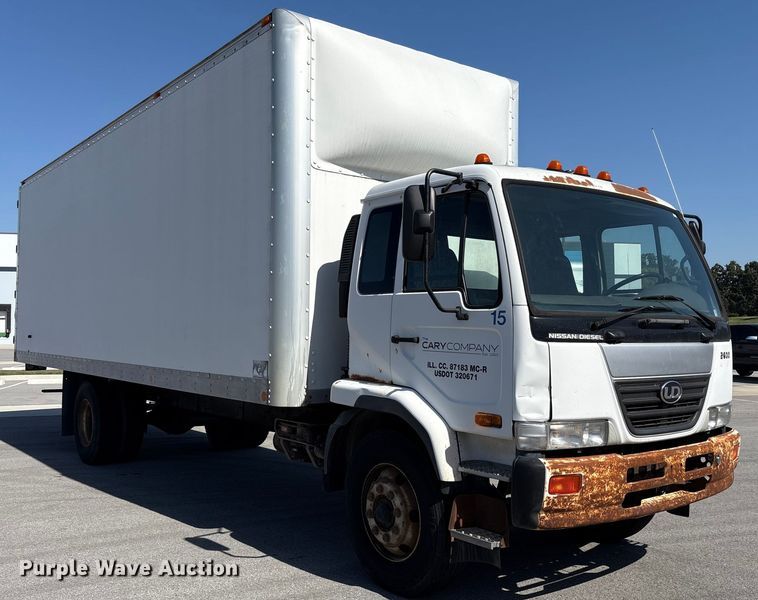 image for item EM6051 2007 Nissan  UD2600 box truck