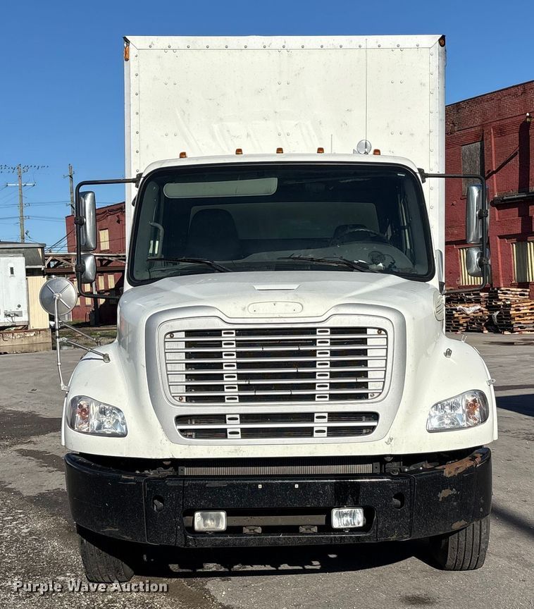 image for item EM6106 2014 Freightliner M2 112 side curtain box truck  