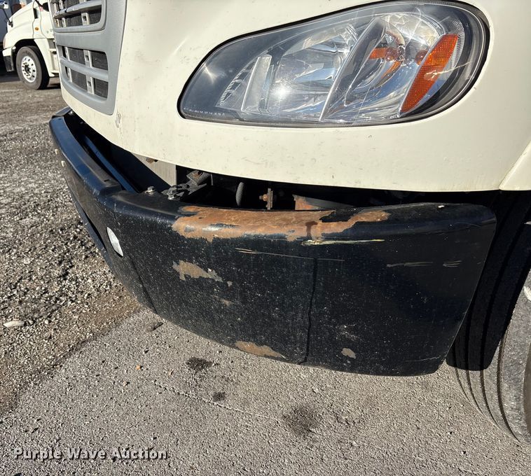 image for item EM6106 2014 Freightliner M2 112 side curtain box truck  