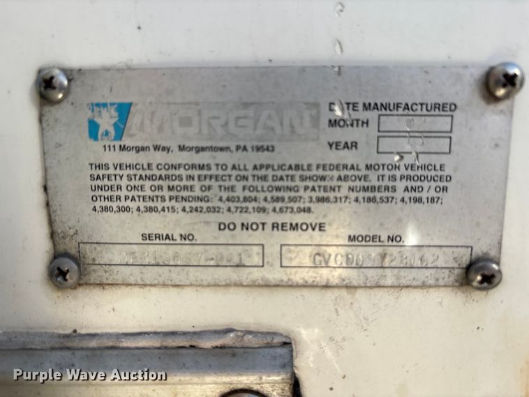 image for item EM6106 2014 Freightliner M2 112 side curtain box truck  