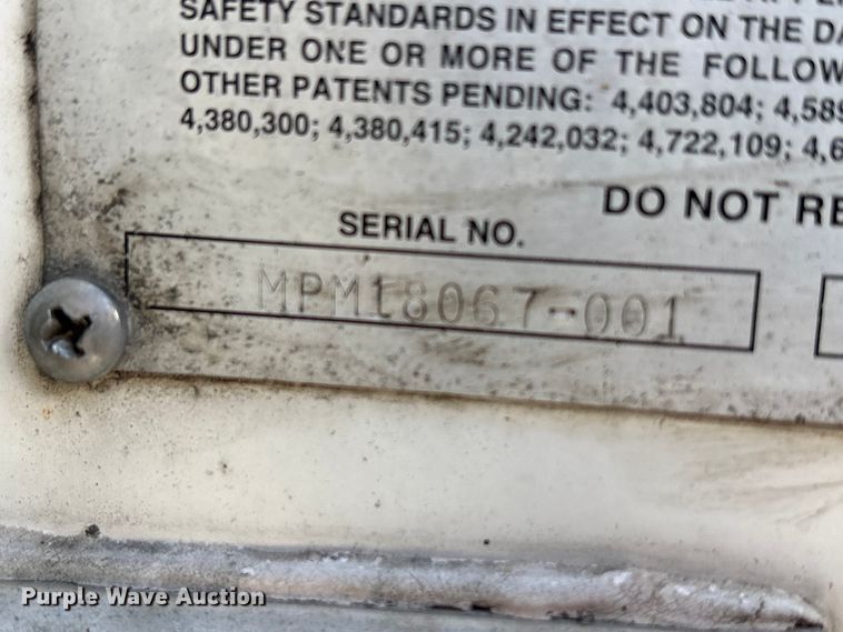 image for item EM6106 2014 Freightliner M2 112 side curtain box truck  