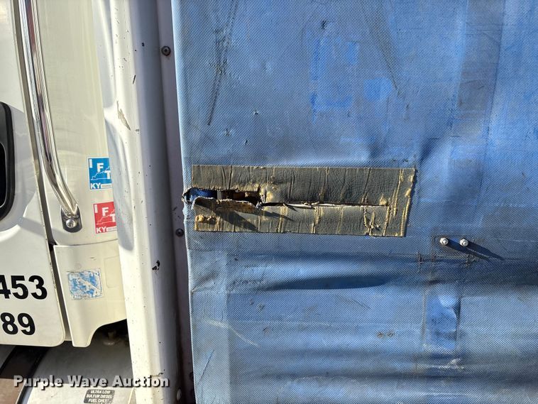 image for item EM6106 2014 Freightliner M2 112 side curtain box truck  