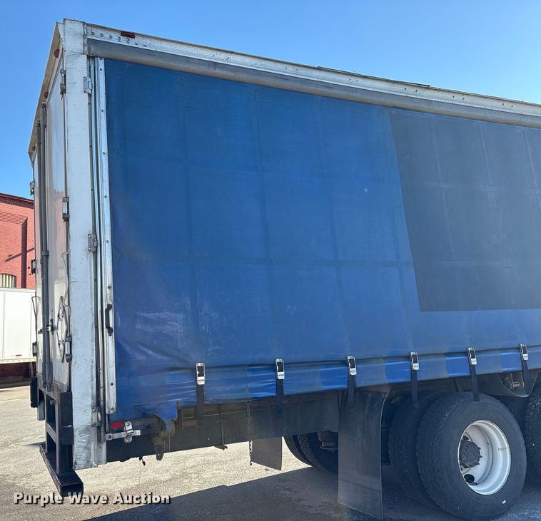 image for item EM6106 2014 Freightliner M2 112 side curtain box truck  