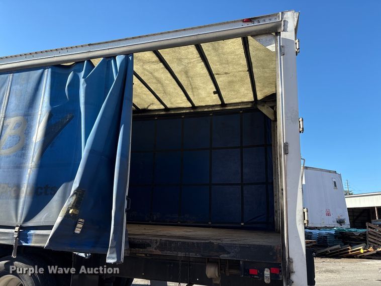 image for item EM6106 2014 Freightliner M2 112 side curtain box truck  