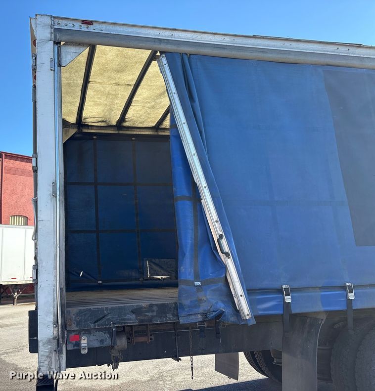 image for item EM6106 2014 Freightliner M2 112 side curtain box truck  
