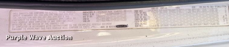 image for item EM6106 2014 Freightliner M2 112 side curtain box truck  