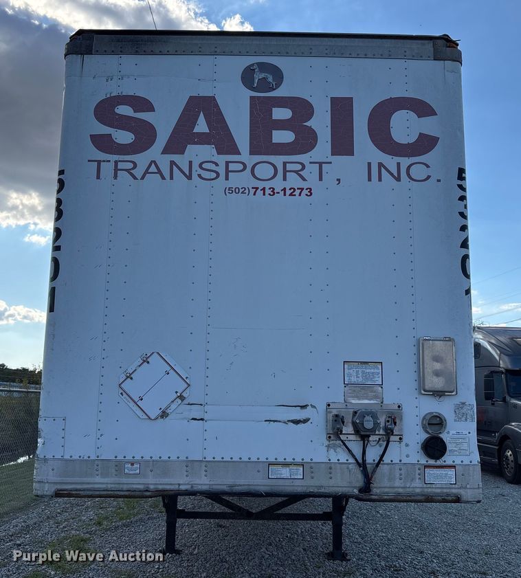 image for item EM6115 2004 Great Dane 7411TP-101AL dry van trailer