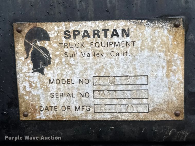 image for item EM8403 1989 Peterbilt 378 roll-off container truck