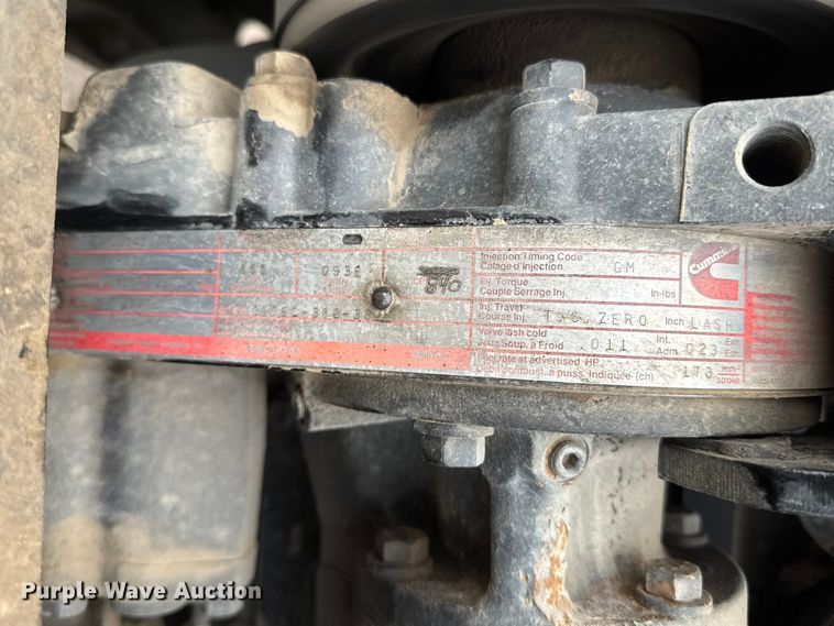 image for item EM8403 1989 Peterbilt 378 roll-off container truck