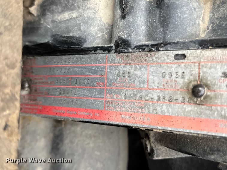 image for item EM8403 1989 Peterbilt 378 roll-off container truck