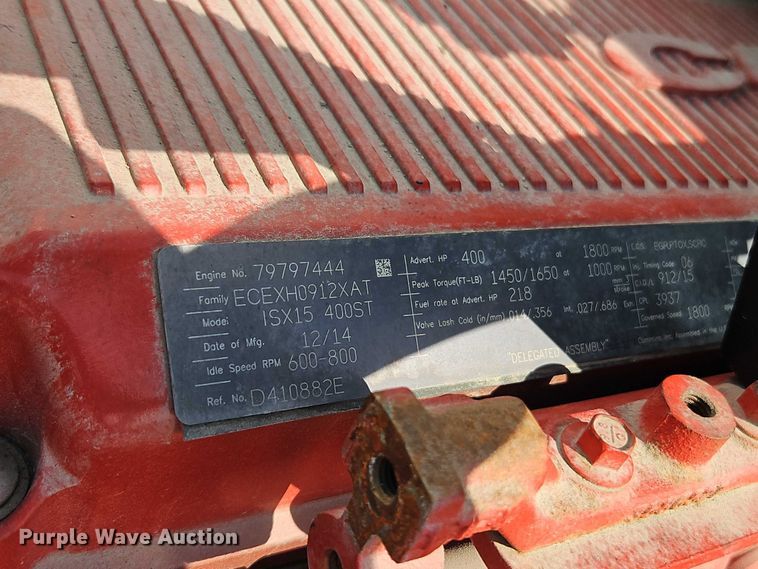 image for item EO4725 2015 International ProStar semi truck