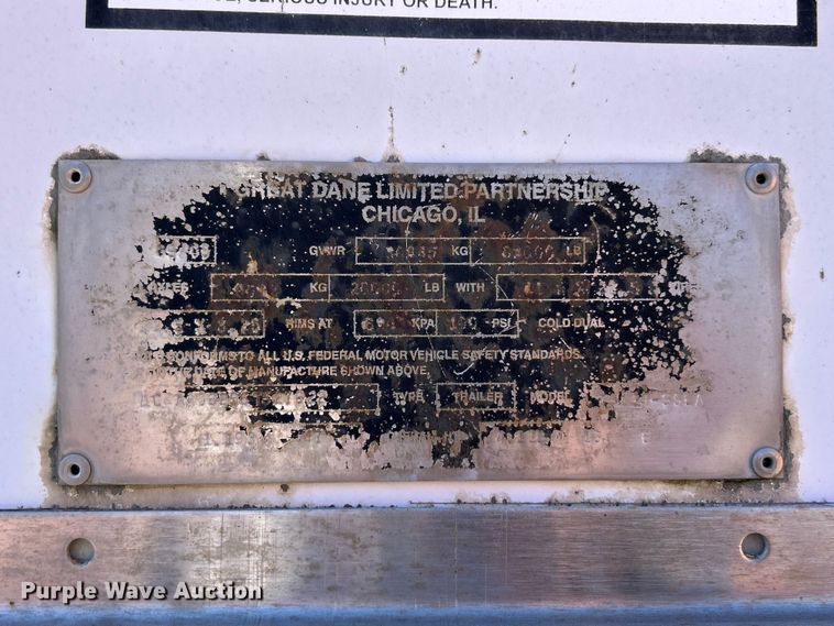 image for item ET3305 2006 Great Dane 7411T-SSLA dry van trailer