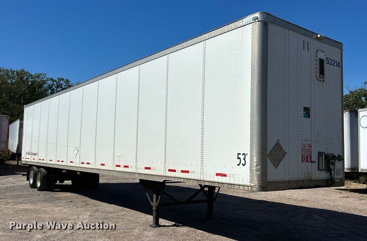 image for item ET3307 2007 Wabash DVCVHPC dry van trailer