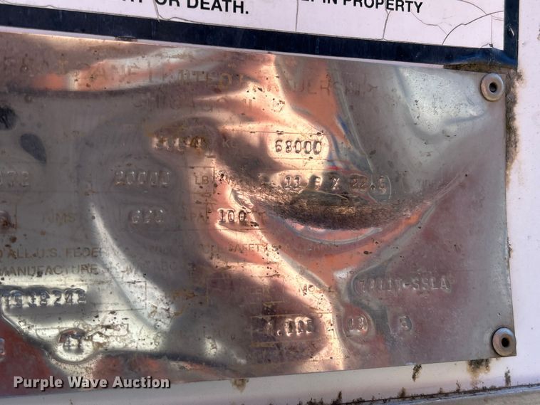 image for item ET3309 2005 Great Dane 7411T-SSLA dry van trailer