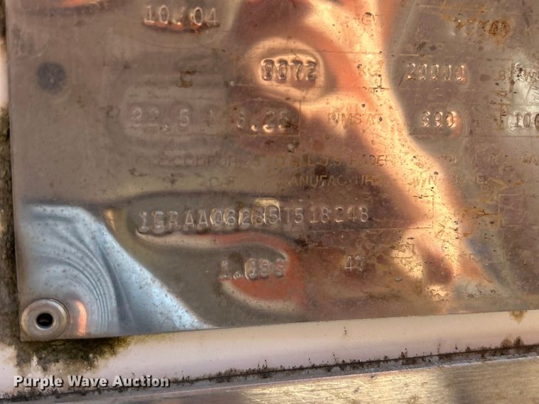 image for item ET3309 2005 Great Dane 7411T-SSLA dry van trailer