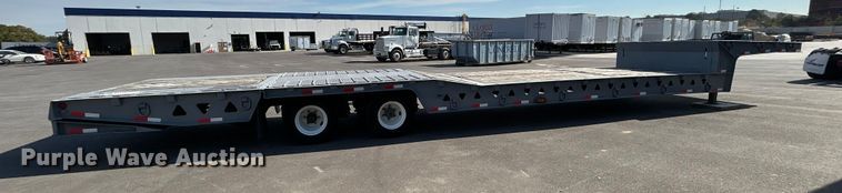 image for item ET3358 1998 Trail King TK70HT-462 drop deck hydraulic tail equipment trailer