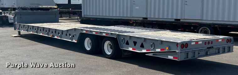 image for item ET3358 1998 Trail King TK70HT-462 drop deck hydraulic tail equipment trailer
