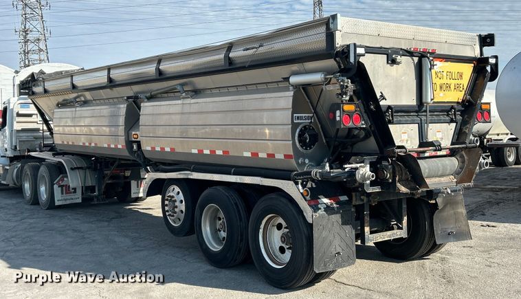 image for item ET3373 2017 Etnyre live bottom trailer