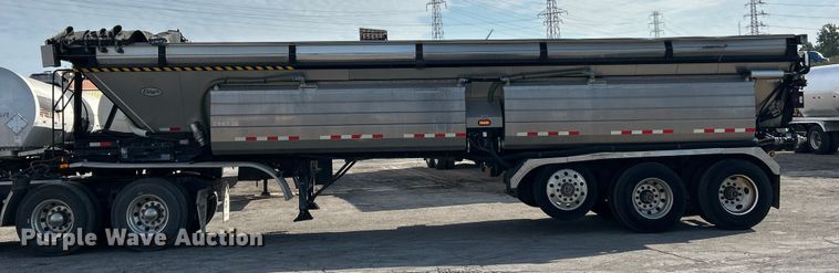 image for item ET3373 2017 Etnyre live bottom trailer